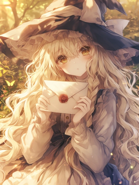 魔女のお茶会の招待状