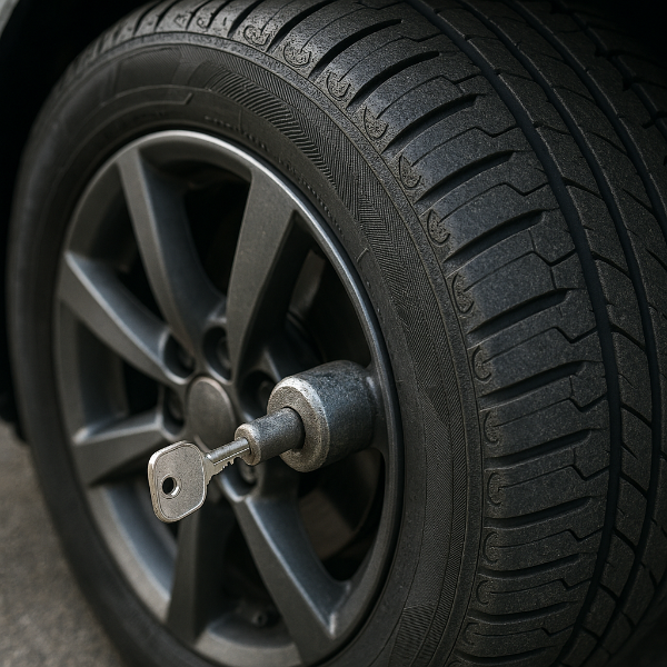 タイヤと鍵🛞🔑