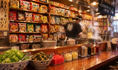 袋ラーメン屋