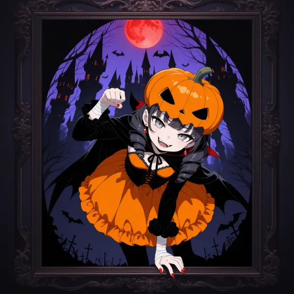 🎃ハロウィンの世界からこんばんは🎃