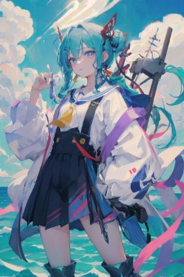 海の少女