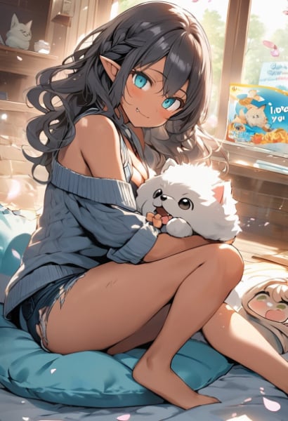 美脚エルフさんᐠ( ᐖ )ᐟ