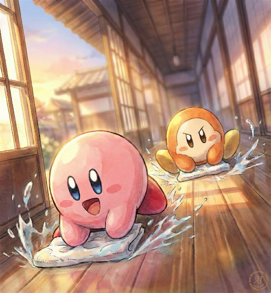 雑巾掛けエアライダー