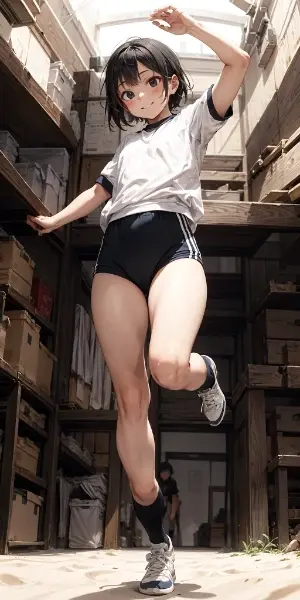 体操服の女の子