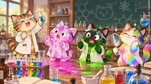 化学の実験