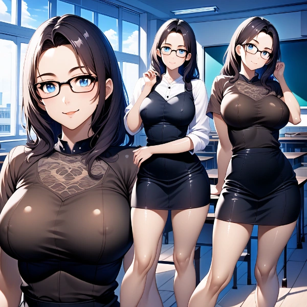 静香先生のふくらみの主張が強すぎてつらい❤