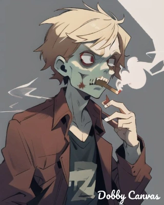 喫煙ゾンビ
