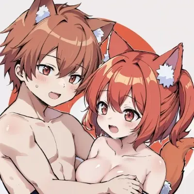 愛し合う猫たち