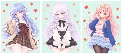 うちの子　秋の装い