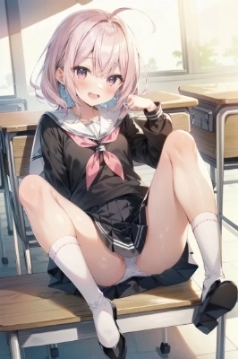 白13
