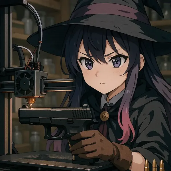 魔女の工房で生まれる禁断の銃