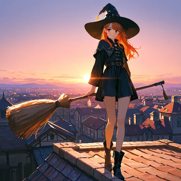 黄金の街を見下ろして