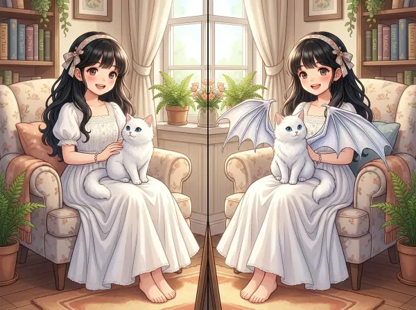 青き眼の白き猫