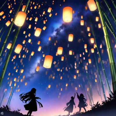 星にお願いを
