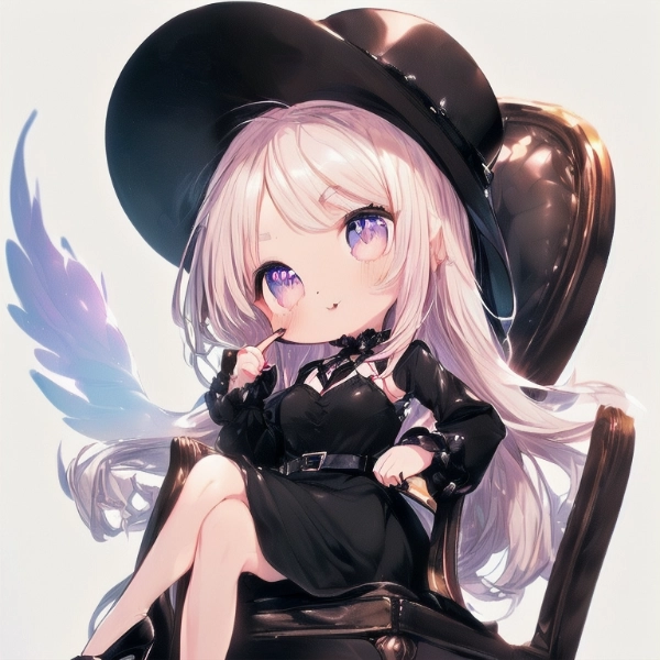 かっこよく座りたいチビちゃん