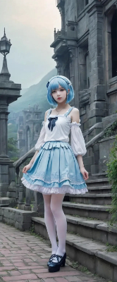 素敵な青髪さん
