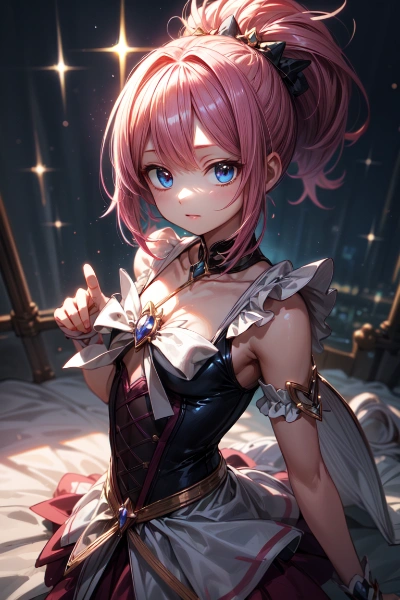 夜の魔法少女
