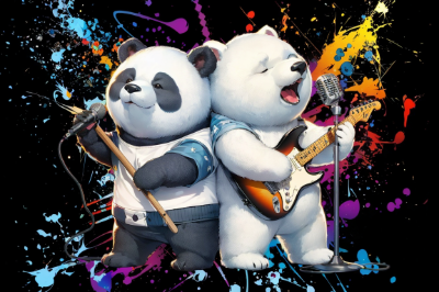 歌う🐼🐻