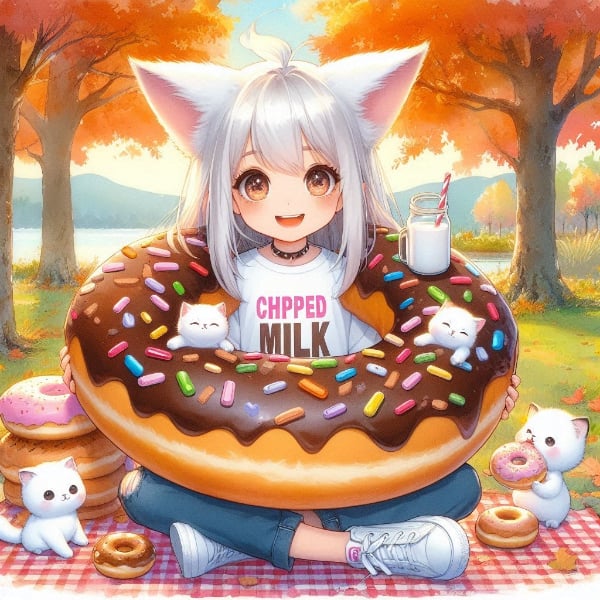 🍩🐈🥛