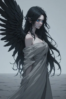 黒翼の天使が彷徨う終わりの世界