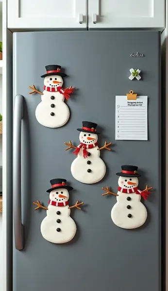 雪だるまマグ(マグネットシート)