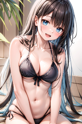 黒ビキニ