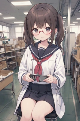 博士の女の子