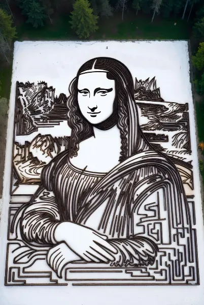 モナ・リザの迷路