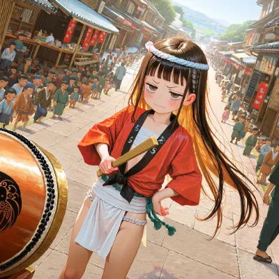 お祭りのアルバイト