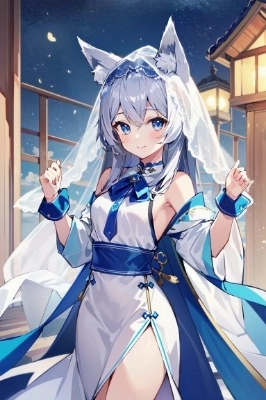 これ？つけ耳なの。可愛いでしょ？