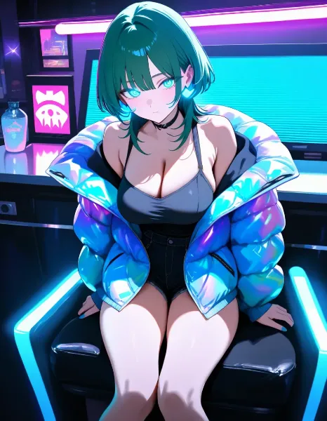 虹色ジャケット