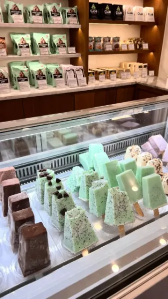ミントアイスの専門店