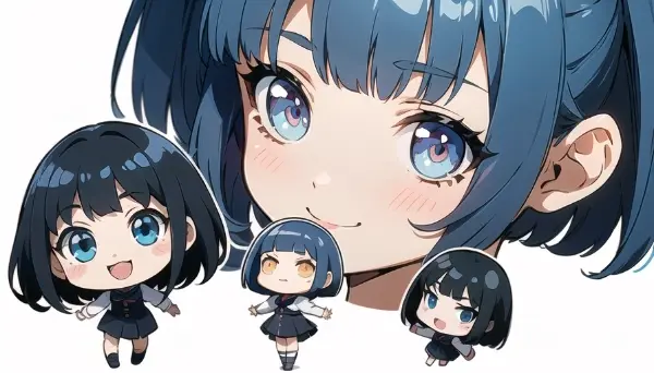 ちびキャラからの成長