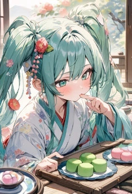 和菓子っ娘