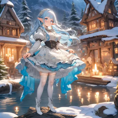 冬の里