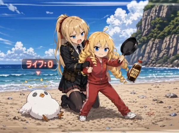 【15秒動画】もう白チュンのライフはゼロよ！