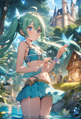 清流の城