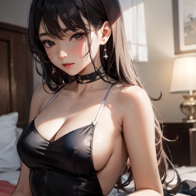 黒髪お嬢様