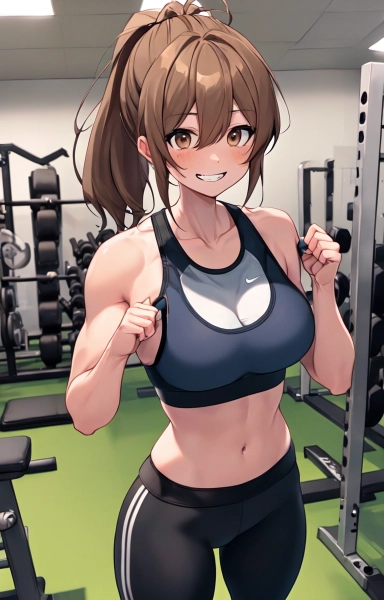 トレーニング中