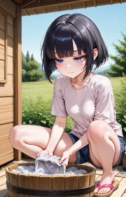 楽しい洗濯