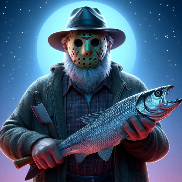 ニシンを振りまわすジェイソン