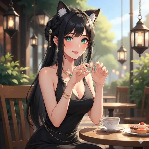 猫耳少女の甘い午後の誘惑