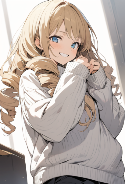 やっとできましたわ！