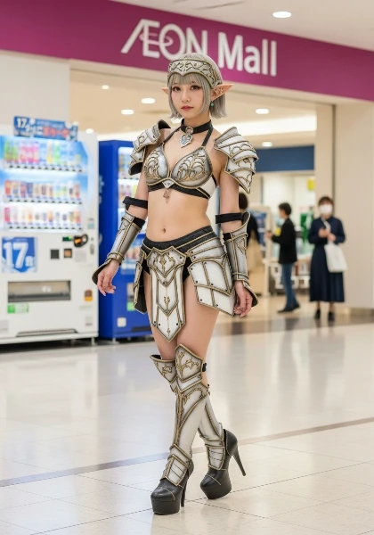 異世界エルフのモール冒険