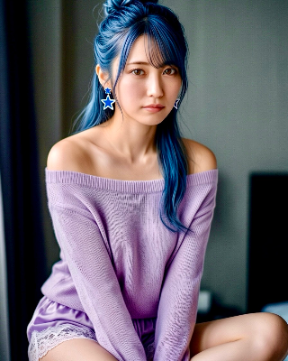 リンちゃんファッション💙💙
