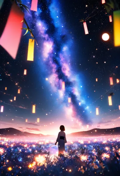 七夕と天の川