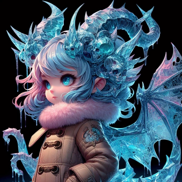 AIart Nouveau+AIsteampunk+iceart_01