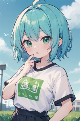 水色ロリたん