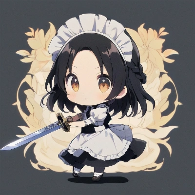 剣とメイドちゃん②