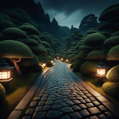 和風の庭園